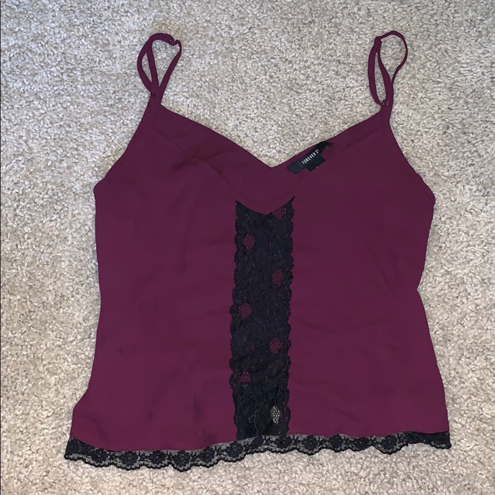 F21 Cropped Blouse